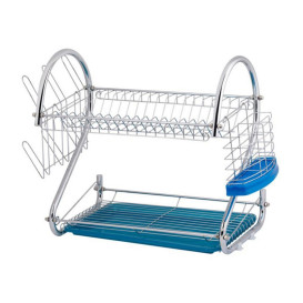 Сушарка для посуду Kroner KRM Rizze-ACC3208 метал/пластик хром CV022908