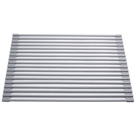 Сушарка для посуду Kroner KRP Matte-GRA4331-1 нержавіюча сталь/силікон сірий CV028241