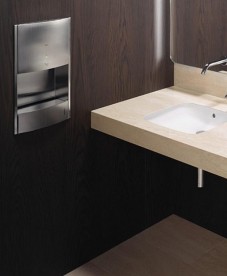 Сушарка для рук TOTO прихованого монтажу нержавіюча сталь хром TYC604