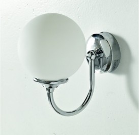 Светильник для ванной ArtCeram Victoria настенный белый белый/хром HEA036 71