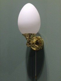 Світильник настінний Burlington Edwardian одинарний овальний метал золото T52 GOL