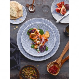 Тарілка без країв Villeroy & Boch Algo Blue 21см блакитний 16-4057-2650