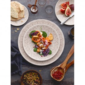 Тарілка без країв Villeroy & Boch Algo Maroon 29 см бордовий 16-4058-2621