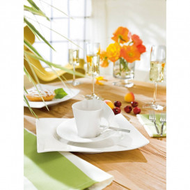 Тарілка десертна Villeroy & Boch NewWave 24х22 см преміум фарфор білий 10-2525-2649