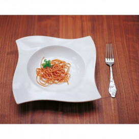 Тарелка для пасты Villeroy & Boch NewWave 28х28 см премиум фарфор белый 10-2525-2698