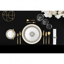 Тарелка глубокая Villeroy & Boch MetroChic 22 см белый/золото/черный 10-4652-2700