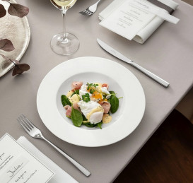 Тарелка глубокая Villeroy & Boch Stella Hotel Ø29 см премиум фарфор белый 16-3272-2790