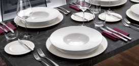 Тарілка глибока Villeroy & Boch Stella Vogue Ø29 см преміум фарфор білий 16-4008-2790