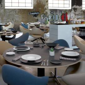 Тарелка глубокая Villeroy & Boch The Rock Ø29 см премиум фарфор белый 16-4077-2700