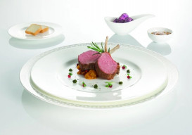 Тарелка круглая Villeroy & Boch Stella Hotel Ø28 см премиум фарфор белый 16-3272-2630