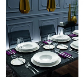 Тарілка кругла Villeroy & Boch Stella Vogue Ø24 см преміум фарфор білий 16-4008-2640