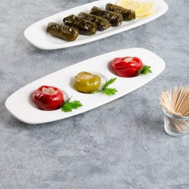 Tарілка овальна з розделенями Villeroy & Boch Affinity 30х12 см білий 16-4004-2778