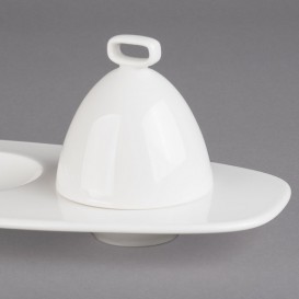 Tарілка овальна з розделенями Villeroy & Boch Affinity 30х12 см білий 16-4004-2778