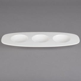 Tарілка овальна з розделенями Villeroy & Boch Affinity 30х12 см білий 16-4004-2778