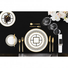 Тарелка плоская для хлеба Villeroy & Boch MetroChic 16 см белый/золото/черный 10-4652-2660