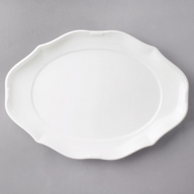 Тарілка плоска овальна Villeroy & Boch La Scala 36х26 см білий 16-3318-2710