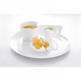 Тарілка плоска презентаційна Villeroy & Boch NewWave 30 см преміум фарфор білий 10-2525-2590