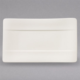 Тарілка плоска прямокутна Villeroy & Boch Modern Grace 24х14 см білий 10-4510-2772