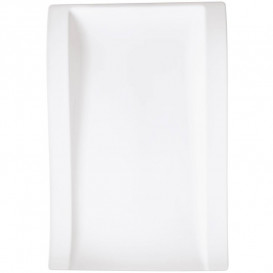Тарілка плоска прямокутна Villeroy & Boch NewWave 37х25 см преміум фарфор білий 10-2525-2697