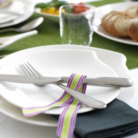 Тарілка плоска Villeroy & Boch Flow 31х29 см білий 10-3420-2775