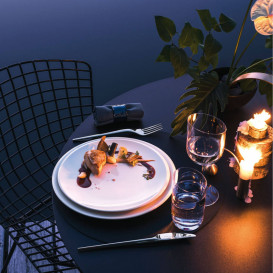 Тарелка плоская Villeroy & Boch New Moon 27 см премиум фарфор белый 10-4264-2620​