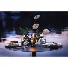 Тарілка плоска Villeroy & Boch New Moon 24 см преміум фарфор білий 10-4264-2640​