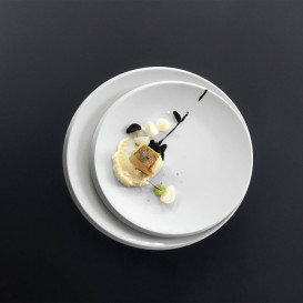 Тарілка плоска Villeroy & Boch New Moon 32 см преміум фарфор білий 10-4264-2680​