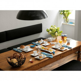 Тарілка прямокутна плоска Villeroy & Boch NewWave 18х15 см преміум фарфор білий 10-2525-2660