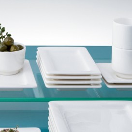 Тарілка прямокутна Villeroy & Boch Affinity 18х11 см білий 16-4004-2669