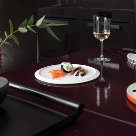 Тарелка сервировочная Villeroy & Boch Iconic La Boule 24х1.5 см белый 10-1665-6004