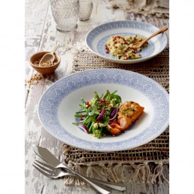 Тарілка супова Villeroy & Boch Algo Blue 29 см блакитний 16-4057-2701