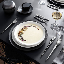 Тарелка Villeroy & Boch New Moon 25 см премиум фарфор белый 10-4264-2701​