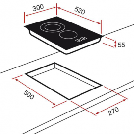 Варочная поверхность Teka VT.2 2G AI AL CI 40228049