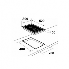  Варильна поверхня газова Teka VT 2G AI AL