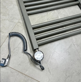 ТЭН для полотенцесушителя Terma Moa 400 Вт кабель спиральный с вилкой хром WEMOA04TCROU