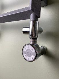 ТЭН для полотенцесушителя Terma Moa 600 Вт скрытый монтаж кабеля хром WEMOA06TCROM