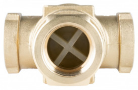 Термічний клапан Afriso ATV 553 DN32 Rp 1¼'' Kvs 12 номінальна температура 45°C латунь 1655310