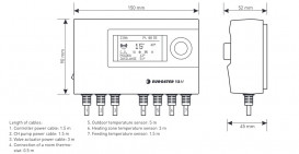 Термоконтроллер смесительного клапана Euroster 12M