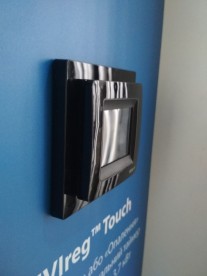 Терморегулятор для теплого пола Devi DEVIreg Touch черный 140F1069