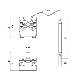 Термостат для бойлера Kroner Runder CV031639