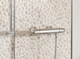 Термостат для душа Grohe Grohtherm 1000 быстросьемный двухвентильный хром 34550000