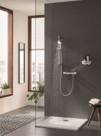 Термостат для душа Grohe Grohtherm 1000 Performance двухвентильный хром 34776000