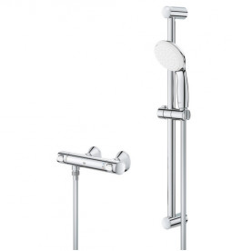 Термостат для душа Grohe Grohtherm 500 с душевым гарнитуром хром 34796000