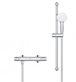 Термостат для душа Grohe Grohtherm 500 с душевым гарнитуром хром 34796000
