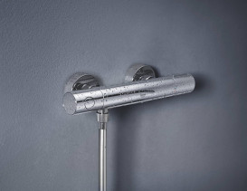 Термостат для душа Grohe QuickFix Precision Get двухвентильный хром 34773000