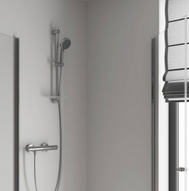 Термостат для душа Grohe QuickFix Precision Get двухвентильный хром 34773000