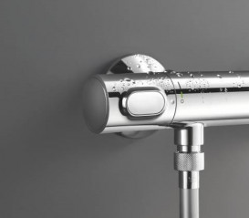 Термостат для душа Grohe QuickFix Precision Flow двухвентильный хром 34840000