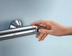 Термостат для душа Grohe QuickFix Precision Flow с душевым гарнитуром хром 34800001