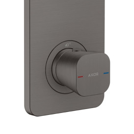 Термостат для душа Hansgrohe Axor Citterio C 2 потребителя матовый черный хром 49701340