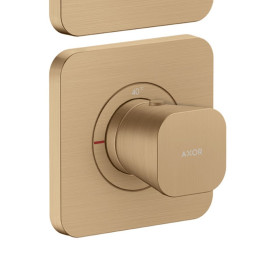 Термостат для душу Hansgrohe Axor Citterio C 3 споживача матова бронза 49711140